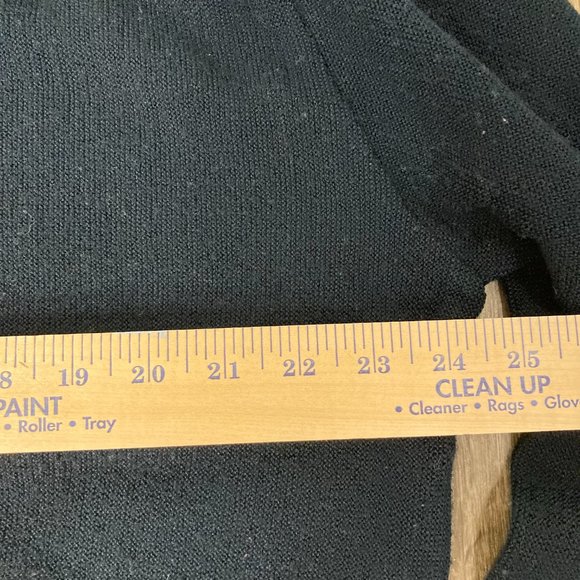 IZOD Lacoste VINTAGE Navy Mens XL Sweater Caridgan Alligator Button Front Tennis - Picture 5 of 6